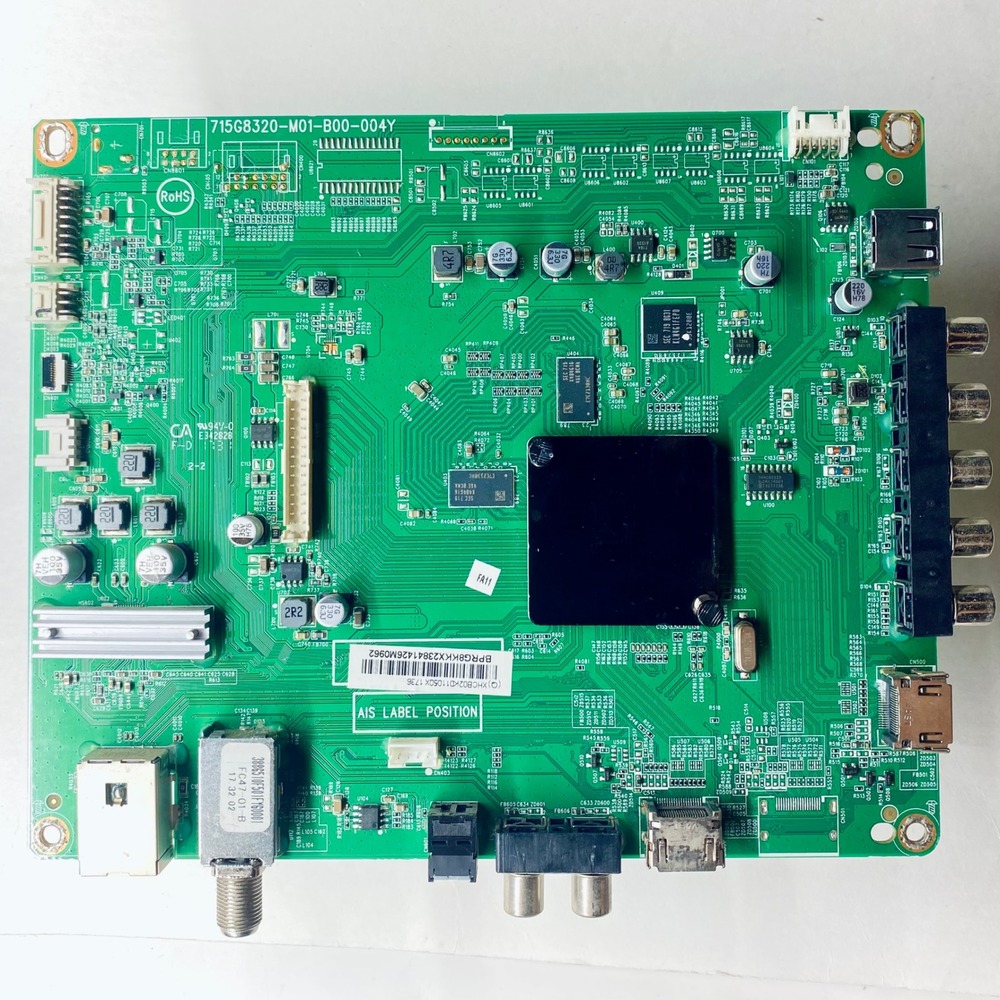 Vizio D32F-E1 Main Board 715G8320-M01-B00-004Y Tested Working OEM